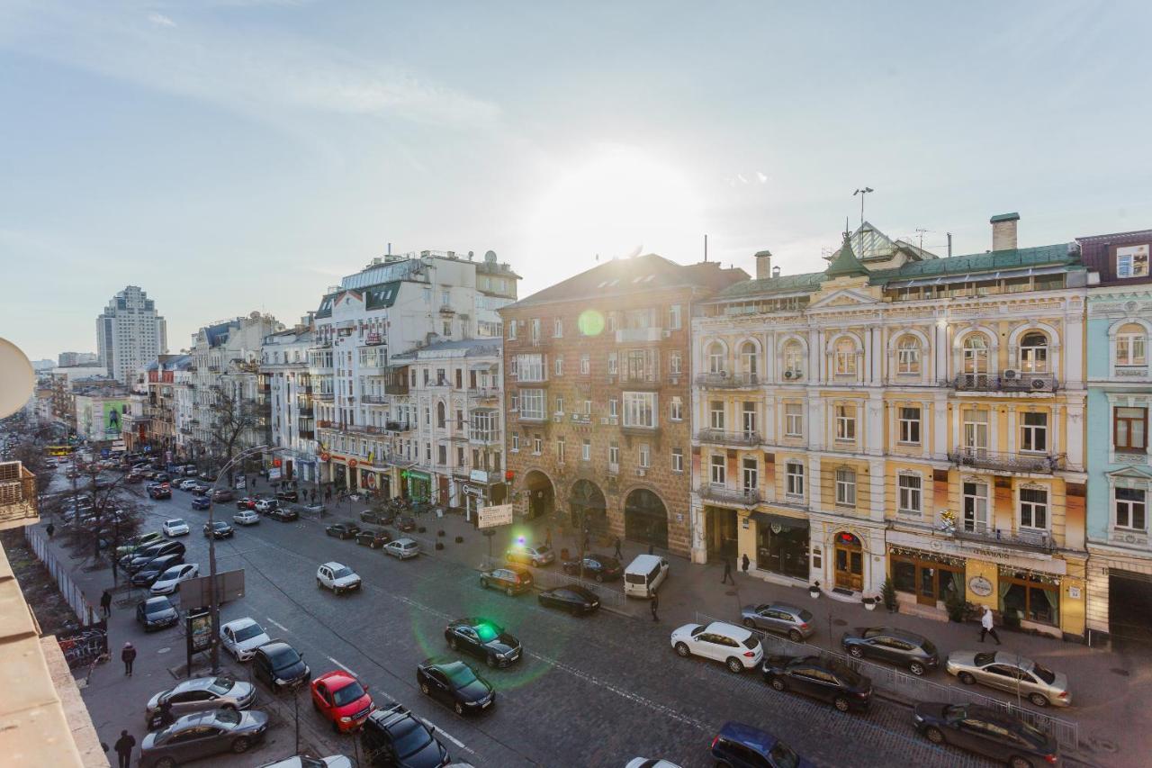 Apartment With Lovely View Kiew Exterior foto